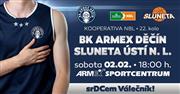 BK ARMEX Děčín vs. SLUNETA  Ústí nad Labem