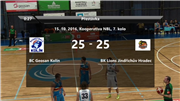 BC GEOSAN Kolín vs. BK Lions Jindřichův Hradec BC GEOSAN Kolín vs. BK Lions Jindřichův Hradec