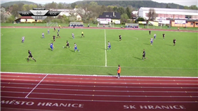 SK Hranice - FK Kozlovice (Divize E, 21. kolo)