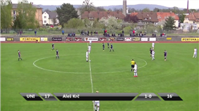 SK Uničov - FC FASTAV Zlín, a.s. B (MSFL, 21. kolo)